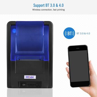 Bluetooth termo tiskárna Hoin HOP-H58 - 7