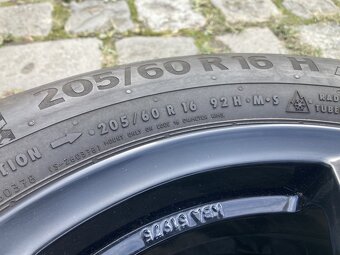 Alu PLATIN 16 5x100 zimní CONTINENTAL 205/60R16 - SEAT ARONA - 7