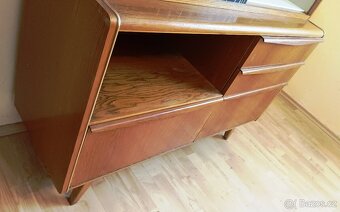 Retro skříňka sekretář Jitona U-372/386  Landsman Nepožitek - 7