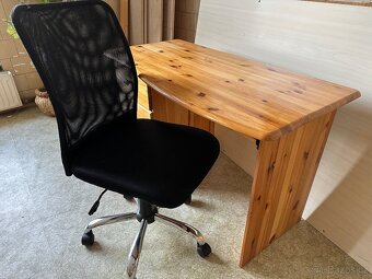 Masivní psací stůl 120x60cm - 7