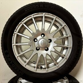 VW/ŠKODA/AUDI 5x112 R16 ET38+LETNÍ 205/55R16 7,5mm - 7