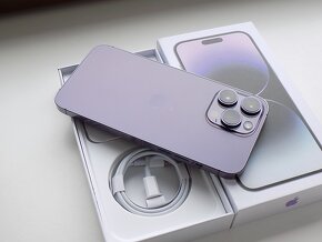 APPLE iPhone 14 Pro MAX 256GB Deep Purple-ZÁRUKA -TOP-100%ba - 7