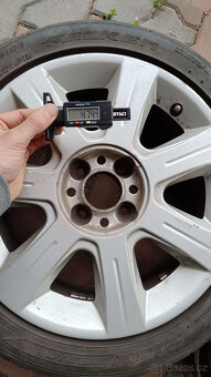 Alu disky Fiat Punto R15 + Falken 195/45 R15 78V letní - 4ks - 7