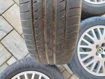 Orig ALU kola škoda 6.5Jx16 205/55 R16 - 7