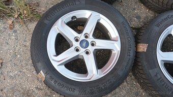 Ford Focus 205/60 r16 originální disky Continental ts870 6_7 - 7