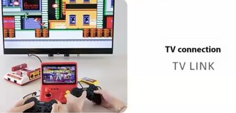 Prodám jedinečnou herní retro konzoli, HD monitor 9” - 7