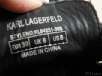 Karl Lagerfeld boty kotnikove vel 39 - 7