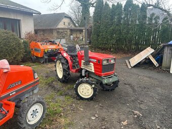 Malotraktor Yanmar + jednoradličný pluh - 7