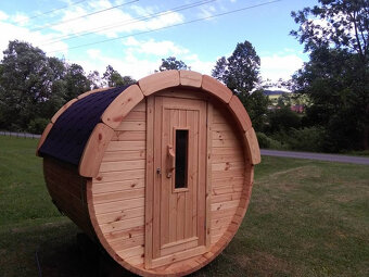 Sauna Marivox, venkovní finská sauna, zahradní sauna - 7