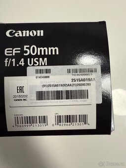 CANON EF 50 mm f/1,4 USM - 7