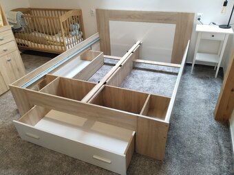 Postel 200x160 s úložným prostorem - 7
