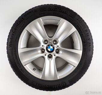 BMW 5 F10 F11 - Originání 17" alu kola - Zimní pneu - 7