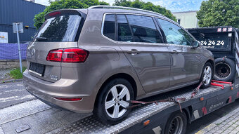 Vůz na náhradní díly VW Golf 7 Sportsvan 2015 CRLB QSD LC1Z - 7