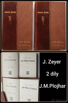 Antik. romány J. Zeyer (5/450,-) 1903-1913 - 7