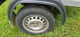 Přívěsný vozík, kára s plachtou - nová STK - 7