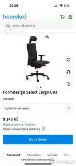 Kancelářská židle Formdesign Select Eergo Una - 7