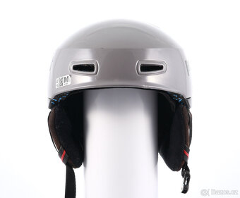 Použita lyžařská/snowboardová helma PRET EPIC, Šedá/červená - 7