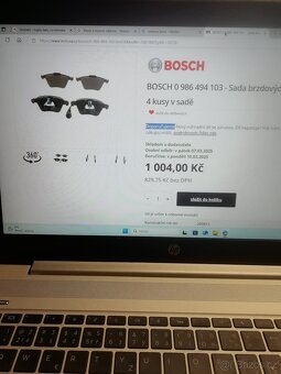 Brzdové destičky BOSCH - 7