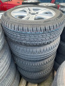 ALU kola 4x108 obuté na 195/60 R15 letní sada včetně rezervy - 7