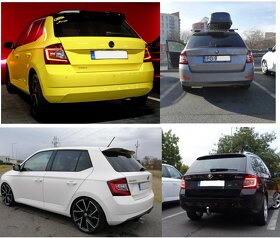 zadní LED světla FABIA III. - montáž / prodej, NOVÉ - 7
