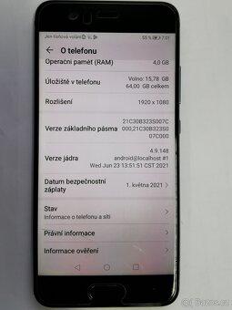 Huawei P10 64GB Dual SIM LTE modrý - 7