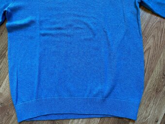 Nový pánský bavlněný svetr C&A do "V" - L - 7