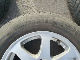 15" Alu disky ENZO (KBA 46639) + MICHELIN ALPIN A4 - 7