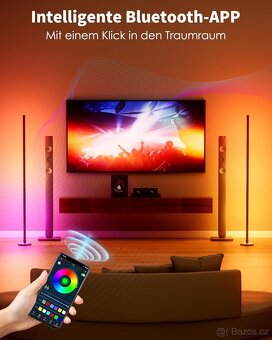 RGBIC LED stojací lampy (170 cm) s dálkovým - sada 2ks - 7