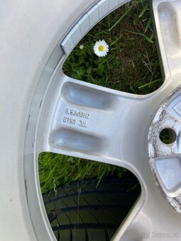 ALU letní s ada originál VW 205/55 R16 91V 5x112 jako nová - 7
