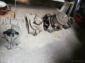 Jawa, ČZ. Kývačka veterán motory ND - 7