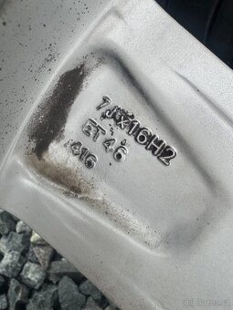Alu letní sada Škoda 5x100 215/45 r16 - 7