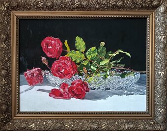 Ručně malované obrazy-kopie-portréty-myslivost atd. - 7