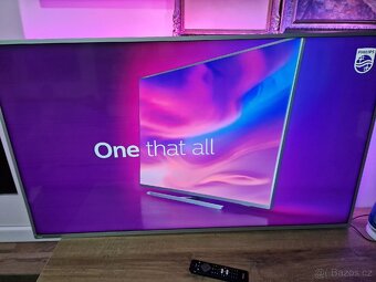 Led Smart tv Philips 146cm Android,Ambilight - 7