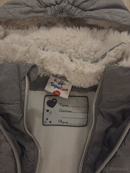 Zimni bunda Topolino vel.110 skoronova - 7