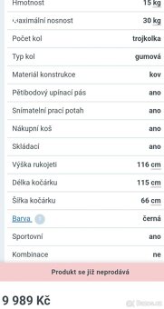 Kočárek Joie Crosster Flex Signature - 7