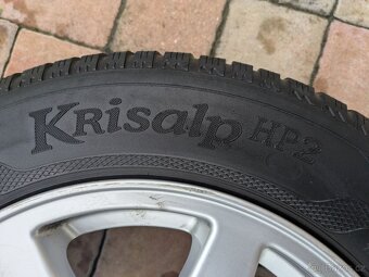 4x alu disky 6½Jx15 H2 ET35 + zimní pneu – Škoda, VW, Seat - 7