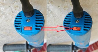 Přímá profesionální bruska Narex - 7