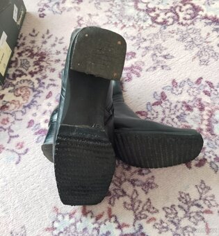 Dámské nízké kotníkové kozačky, vel. 39, Tamaris - 7