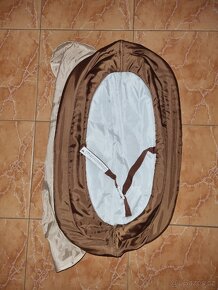 Cestovní postýlka Caretero Medio hnědá - 7