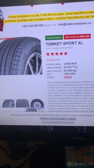 Letní Alu kola R18 - 5x 114,3 - 7