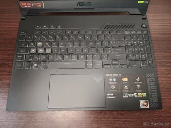 Kovový TuF,Ryzen 7-7435hs-4,6 GHz,RTX-4-Gen-140w,DDR5,1TB - 7