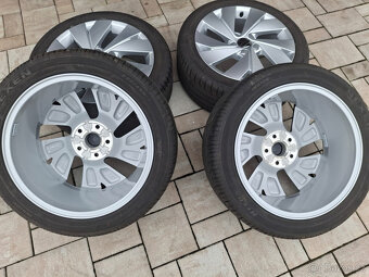 VW sada 4x alu kola 7,5Jx17 H2 + letní pneu Nexen 225/45 R17 - 7