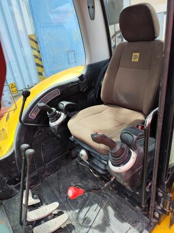 Bagr JCB 8085. Klima, 2x lyžica, kosačka. - 7