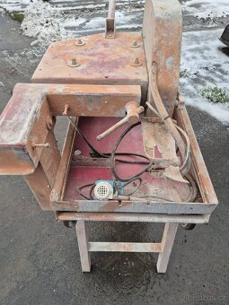 Stolová řezačka na zámkovou dlažbu / beton / cihly - 7