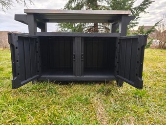 Multifunkční zahradní stolek KETER UNITY XL 207L - 7