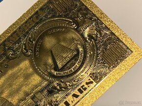 zlacená bankovka 1 000 000,- USD - 7