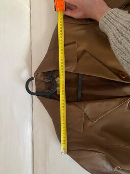 100% kožený kabát italské značky - 7