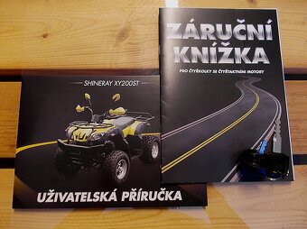 ATV Shineray XY 200 ST nové v ČR, jen 300km  Výrobní STAV - 7