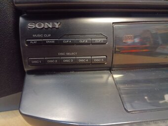 SONY věž HCD-N355 , pětidisk,rádio, double deck, zesilovač. - 7