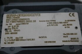 Elektromotor s převodovkou - SEW S47 - 7